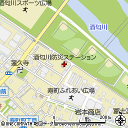 酒匂川防災ステーション周辺の地図