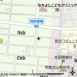 愛知県岩倉市川井町南穴田周辺の地図