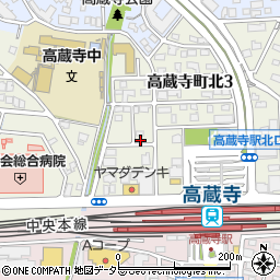 京進第１校周辺の地図