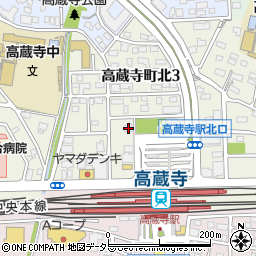 サニーコート高蔵寺周辺の地図