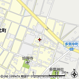 愛知県小牧市多気北町214周辺の地図