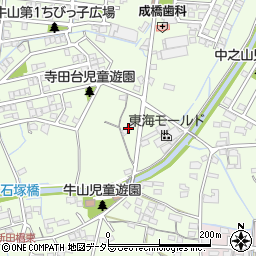 愛知県春日井市牛山町2331周辺の地図