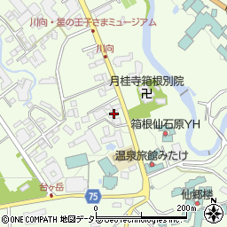 神奈川県足柄下郡箱根町仙石原934-6周辺の地図
