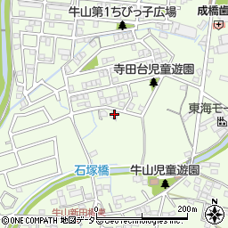 愛知県春日井市牛山町2369周辺の地図