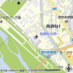 神奈川県小田原市西酒匂周辺の地図