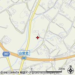 静岡県富士宮市山宮430周辺の地図