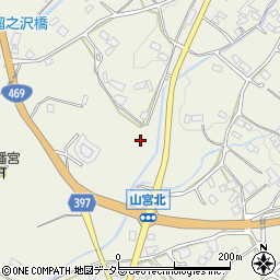 静岡県富士宮市山宮817周辺の地図