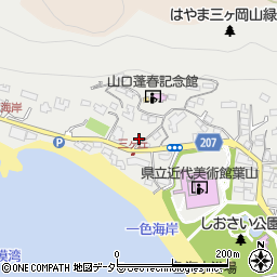 神奈川県三浦郡葉山町一色2317周辺の地図