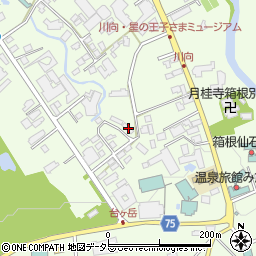 神奈川県足柄下郡箱根町仙石原927-11周辺の地図