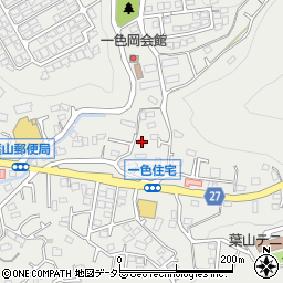 神奈川県三浦郡葉山町一色607周辺の地図