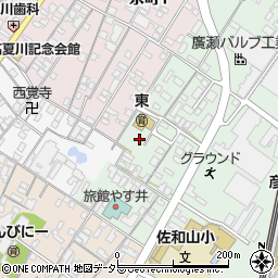 滋賀県彦根市安清町8周辺の地図