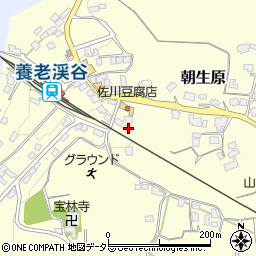 千葉県市原市朝生原1214周辺の地図