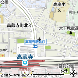 東進衛星予備校　高蔵寺校周辺の地図