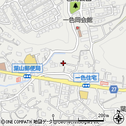 神奈川県三浦郡葉山町一色615周辺の地図