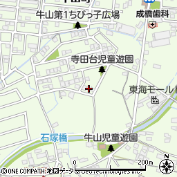 愛知県春日井市牛山町2370周辺の地図