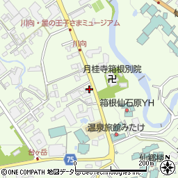神奈川県足柄下郡箱根町仙石原934-38周辺の地図