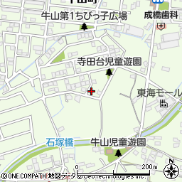 愛知県春日井市牛山町1029-36周辺の地図