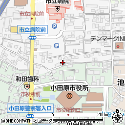 中津川アパート周辺の地図