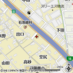 ラーメン横綱 一宮店周辺の地図