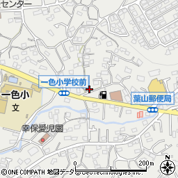 神奈川県三浦郡葉山町一色1033周辺の地図