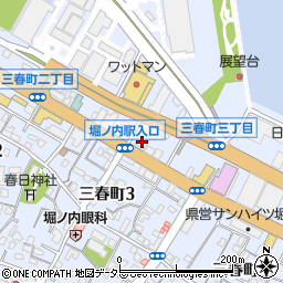 あみやき亭横須賀三春店周辺の地図