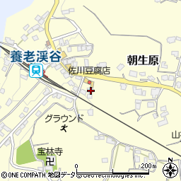 千葉県市原市朝生原1214-1周辺の地図