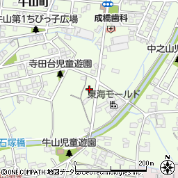 愛知県春日井市牛山町2315周辺の地図