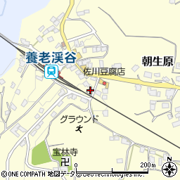 千葉県市原市朝生原845-2周辺の地図