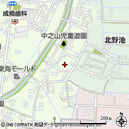 愛知県春日井市牛山町2680周辺の地図
