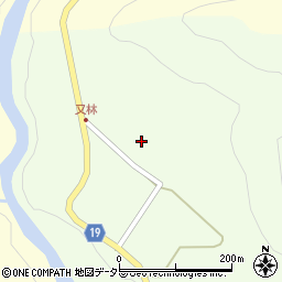 京都府南丹市美山町又林周辺の地図