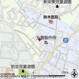 愛知県春日井市大手町2823-15周辺の地図