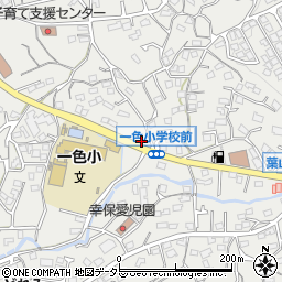 神奈川県三浦郡葉山町一色1192周辺の地図