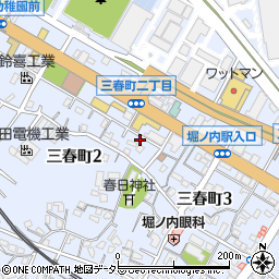 神奈川県横須賀市三春町2丁目19周辺の地図