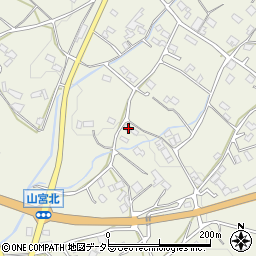 静岡県富士宮市山宮453周辺の地図