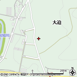京都府船井郡京丹波町大迫山根周辺の地図