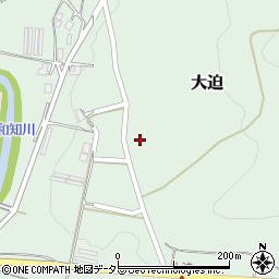 京都府京丹波町（船井郡）大迫（山根）周辺の地図