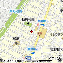 東野内科クリニック周辺の地図