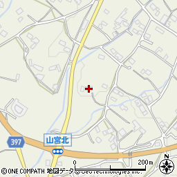 静岡県富士宮市山宮445周辺の地図