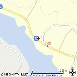 京都府南丹市美山町小渕（クゼ）周辺の地図
