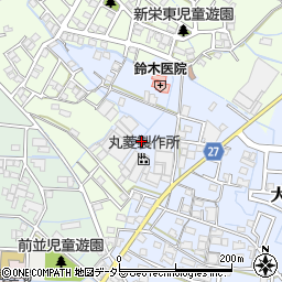 愛知県春日井市大手町2823-3周辺の地図