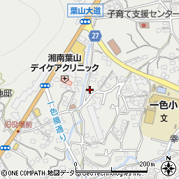 神奈川県三浦郡葉山町一色1522周辺の地図