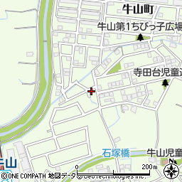 愛知県春日井市牛山町1081周辺の地図