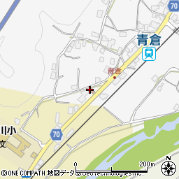 兵庫県朝来市物部1662周辺の地図