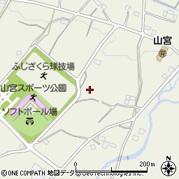 静岡県富士宮市山宮2007周辺の地図