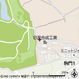 日産合成工業株式会社　富士工場周辺の地図