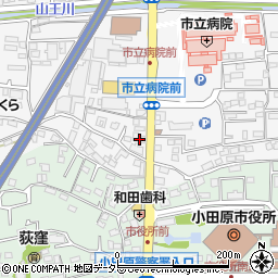 柳屋　生花店周辺の地図