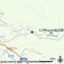 ヴァークスイート箱根駐車場周辺の地図