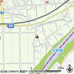 愛知県春日井市玉野町576周辺の地図