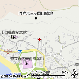 神奈川県三浦郡葉山町一色2325-2周辺の地図