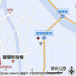 日本海新聞日本海新聞智頭西専売所周辺の地図
